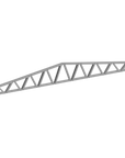 Innovative Living Design 3.5 inch Roof Truss - 16ft Long -2/12 Pitch - Ga. 20, Grade 50 Galvanized Steel