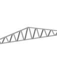 Innovative Living Design 3.5 inch Roof Truss - 16ft Long - 3/12 Pitch - Ga. 20, Grade 50 Galvanized Steel