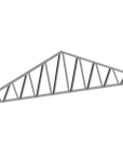 Innovative Living Design 3.5 inch Roof Truss - 16ft Long - 6/12 Pitch - Ga. 20, Grade 50 Galvanized Steel