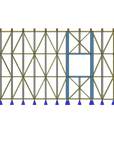 Innovative Living Design DIY Prefab Single Car Garage - 12x24x12 ft, (x1) Door 9x7ft and (x2) Windows 4x4ft each