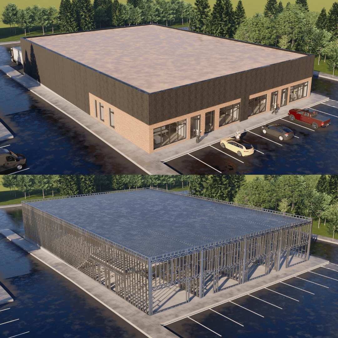 Innovative Living Design Industrial Building - 14,287 ft² - 20 ft Ceiling Height