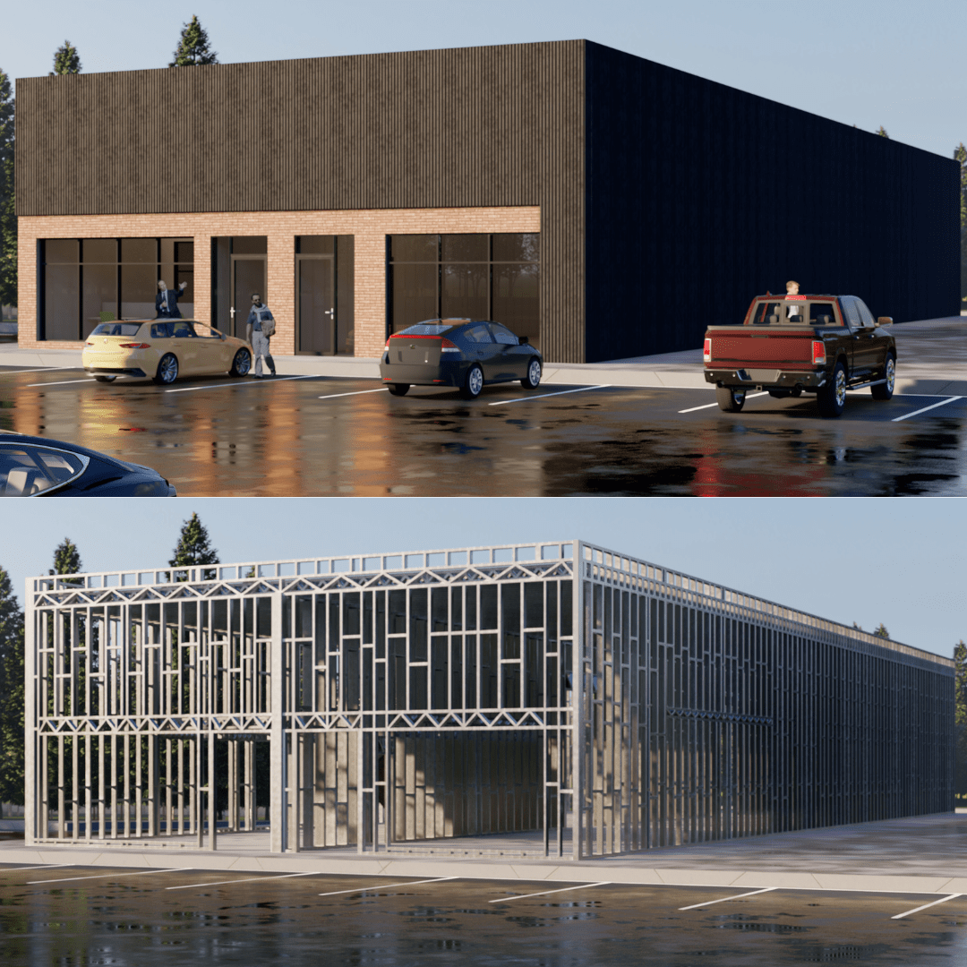 Innovative Living Design Industrial Building - 7,143 ft² - 20 ft Ceiling Height