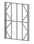 Innovative Living Design Modular Wall Panel - 6x8ft - 16" simple studs spacing - Ga. 20, Grade 50 Galvanized Steel