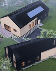 Innovative Living Design Single Family Home -1,290 ft² - 3 Bedrooms Bungalow