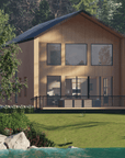 Innovative Living Design Single Family Home - 2583 ft² - 3 Bedrooms Nordic Style Cottage