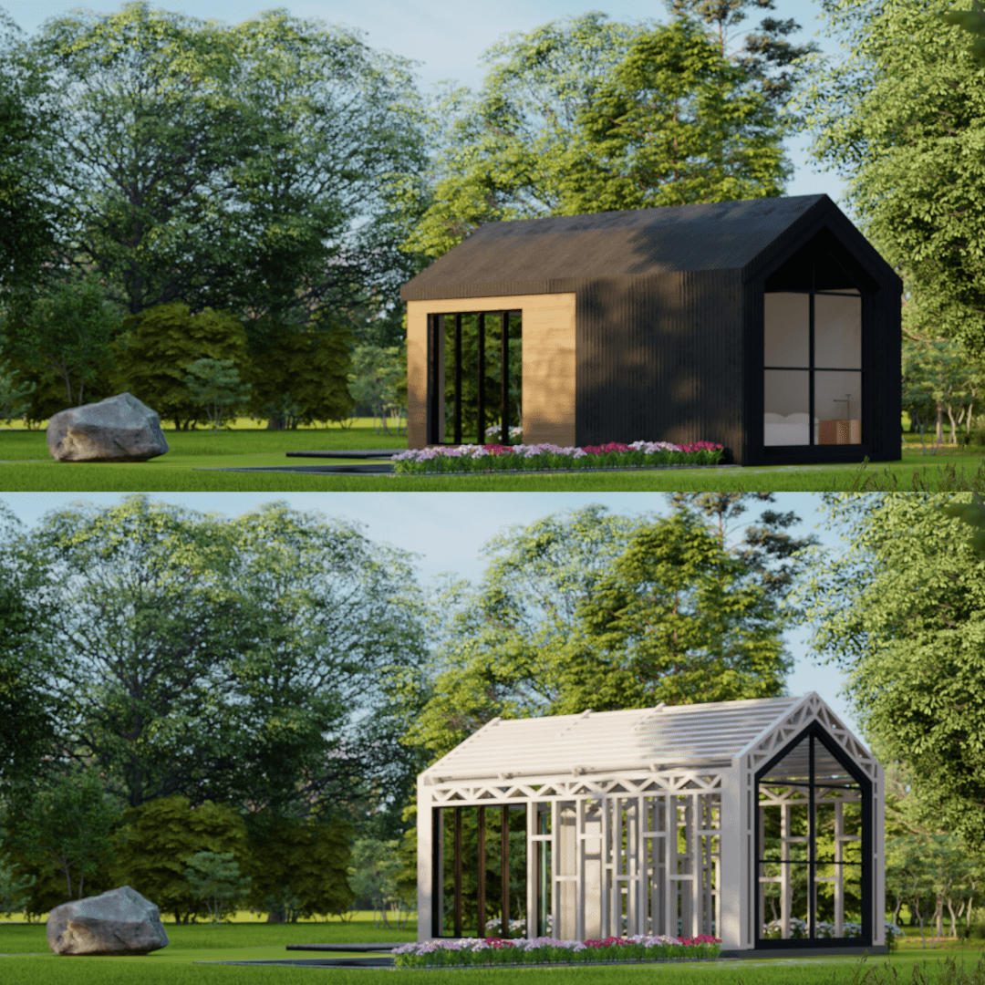 Innovative Living Design Tiny Home - 367 ft² - 1 Bedroom Bangalow