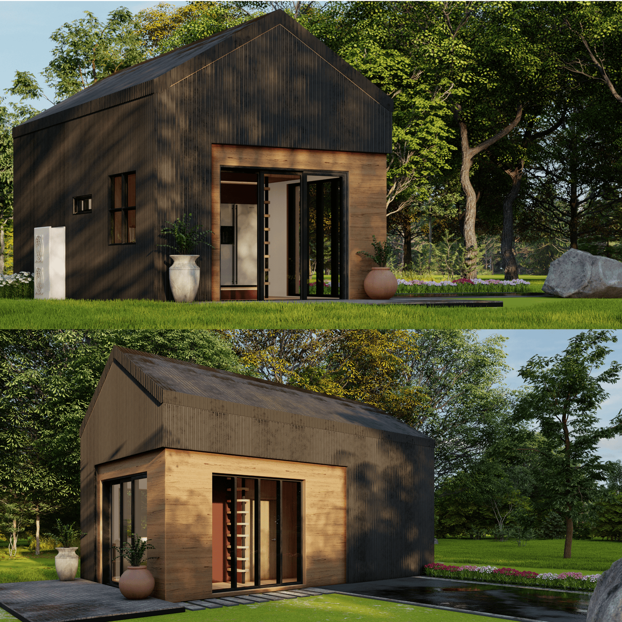 Innovative Living Design Tiny Home - 573 ft² - 1 Bedroom Bangalow with Mezzanine