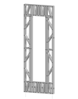 Innovative Living Design Modular Wall - 3x8ft with 1.4x6ft Window - 16" simple studs spacing - Ga. 20, Grade 50 Galvanized Steel
