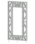 Innovative Living Design Modular Wall - 3x8ft with 1.4x6ft Window - 16" simple studs spacing - Ga. 20, Grade 50 Galvanized Steel